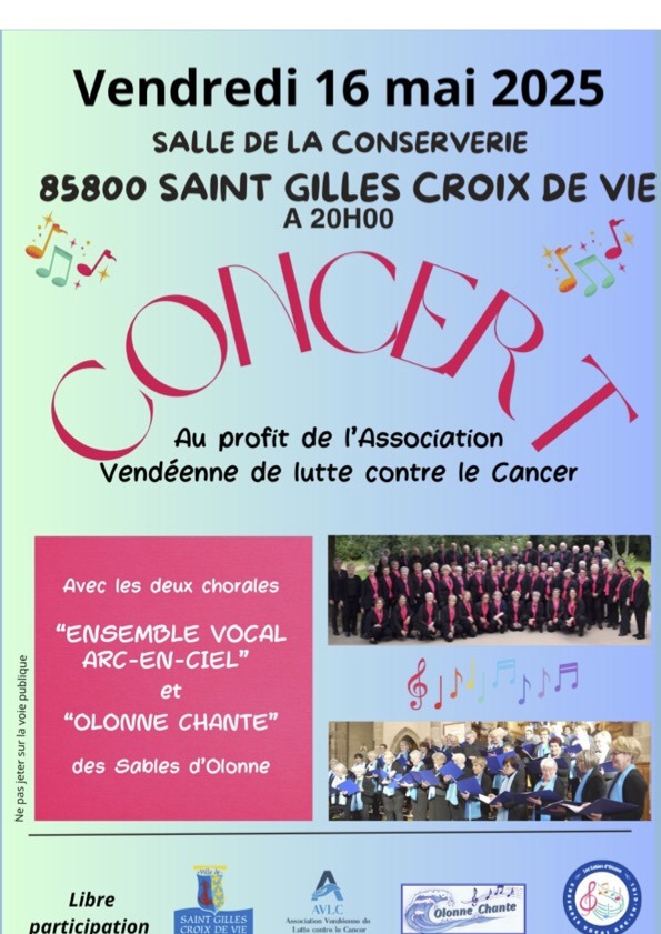 affiche SGXV CONCERT 2025