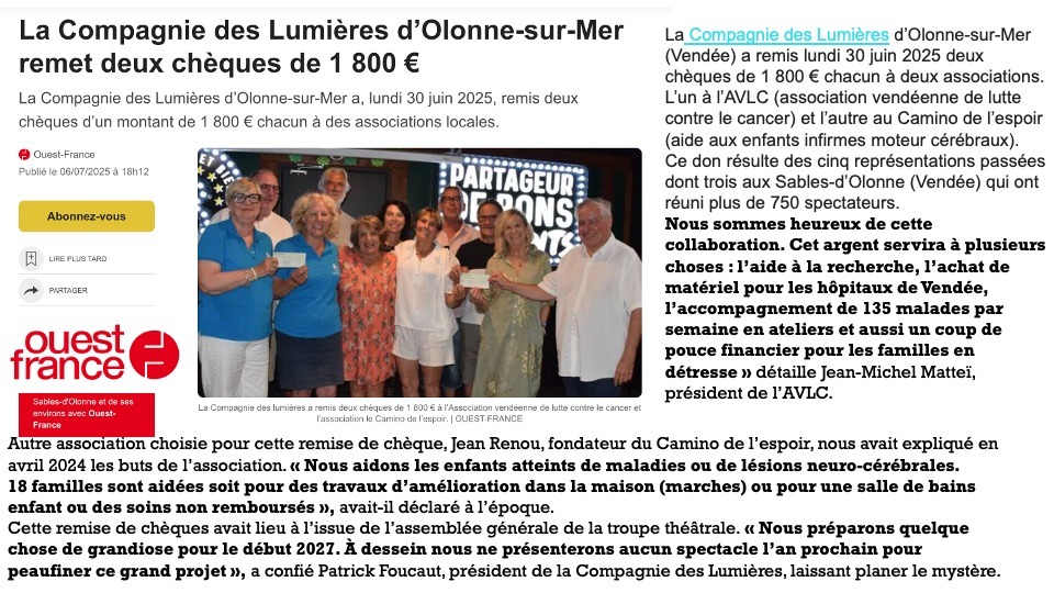 OUEST FRANCE 6JUIllet 2025