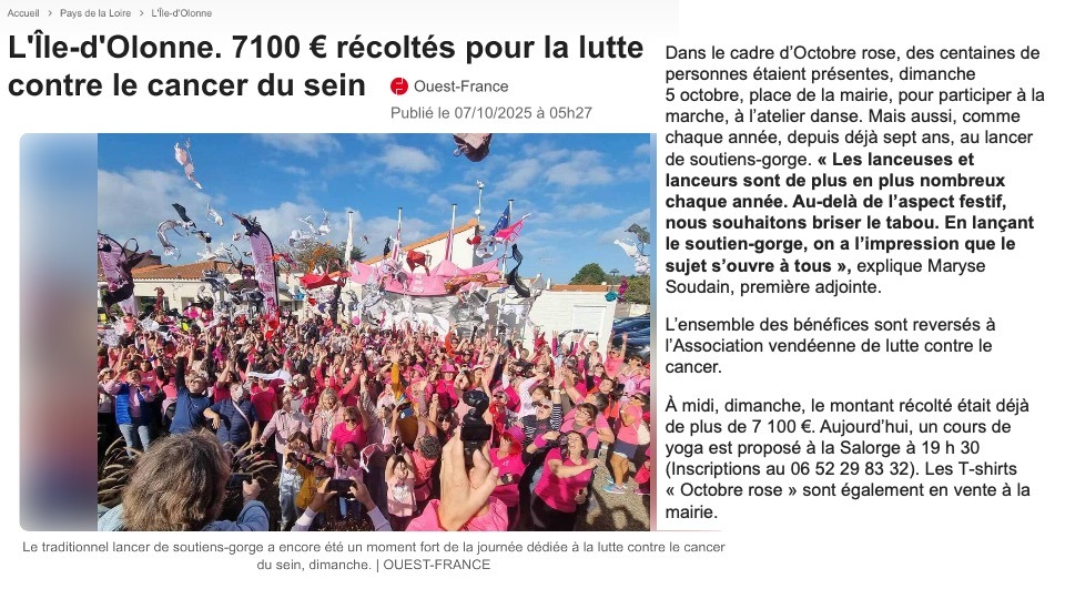 OUEST FRANCE 07 10- 2025