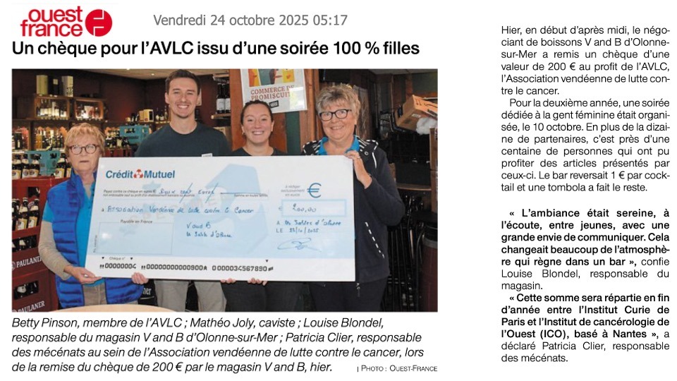 OUEST FRANCE 24OCTOBRE 2025