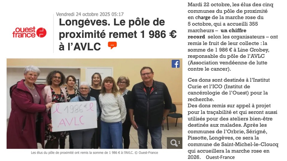 OUEST FRANCE OCTOBRE 2025