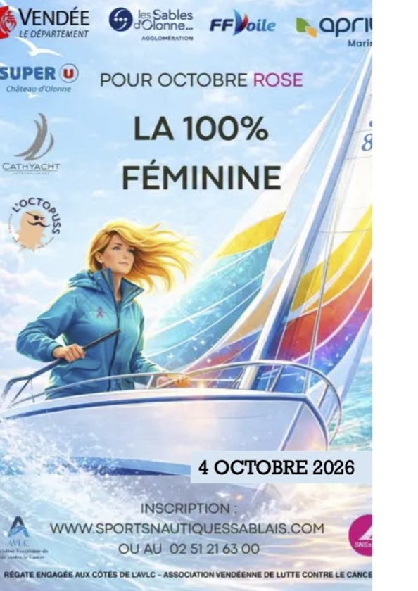 Régate le 4 octobre 2026