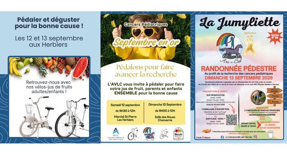 PÉDALER ET SE RÉGALER POUR LA BONNE CAUSE