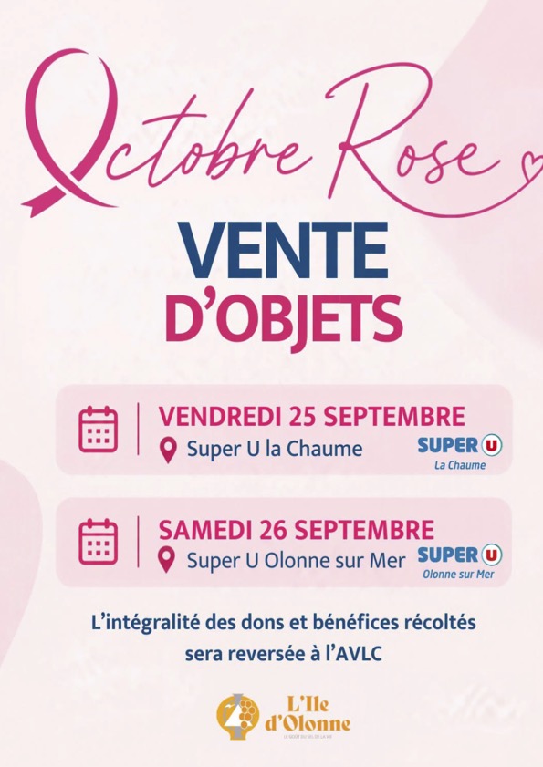 VENTE D&rsquo;OBJETS        REALISES A L&rsquo;ILE D&rsquo;OLONNE
