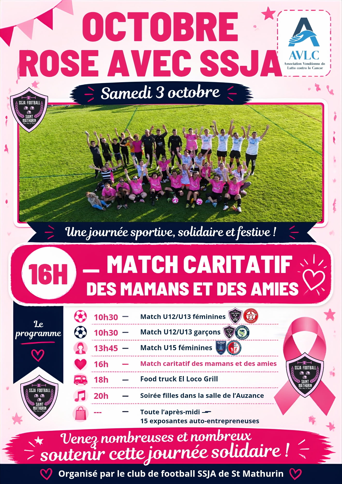 Match des mamans et des amies